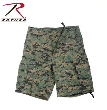 Vintage Style Camo Infantry Utility Shorts