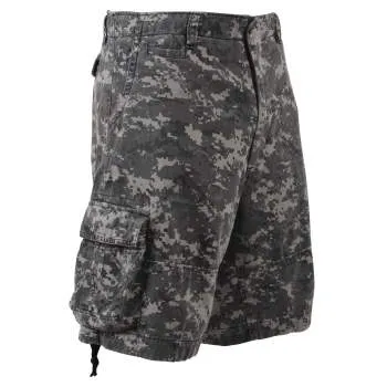 Vintage Style Camo Infantry Utility Shorts