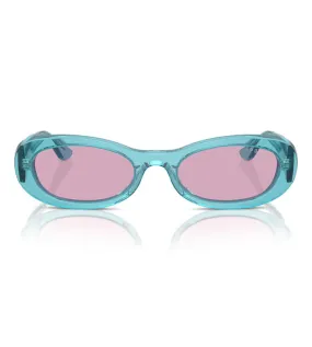 Vogue Women's Violet Oval Sunglasses