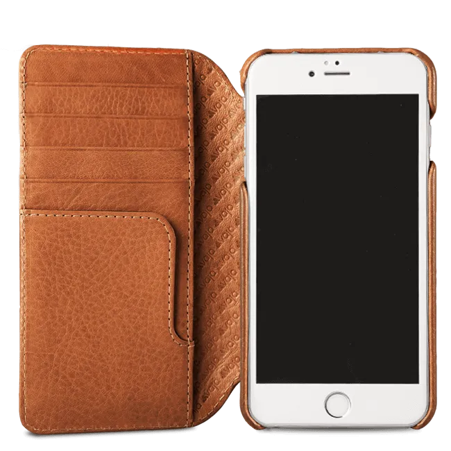 Wallet Agenda iPhone 8 Plus Leather Case