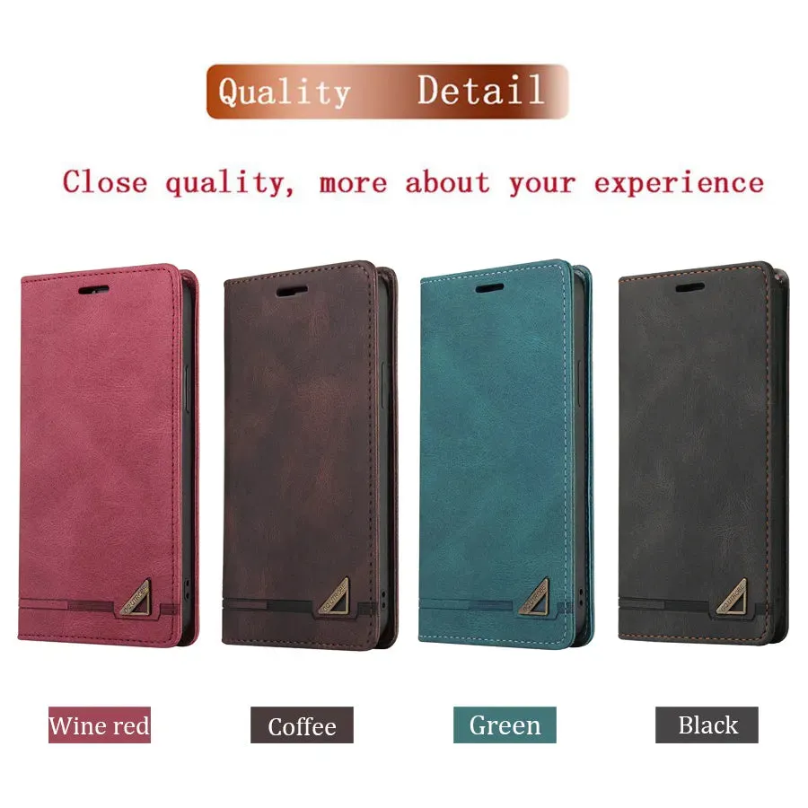 Wallet Flip Leather Case For Xiaomi Redmi 12C 10C 9A 9C Note 12 Pro Plus 11 Pro 11S 10 Pro 9 Pro 8T 7 Mi Poco M5 12T Pro