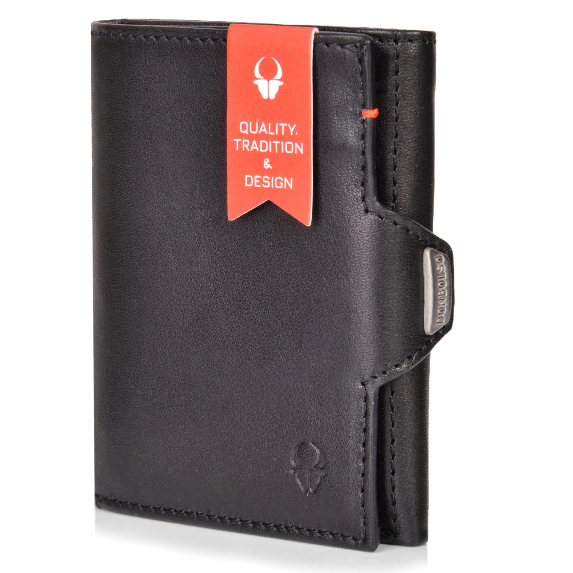 Wallet Nextgen I Modern Slim Wallet Without Coin Pocket I Trifold Purse