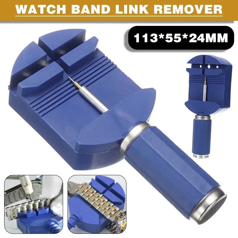 Watch Band Strap Adjusting Repair Tool Link Pin Remover Watchmaker Change Link Pin Watch Length Adjuster Watch Tool Opening X3850159- Assorted color