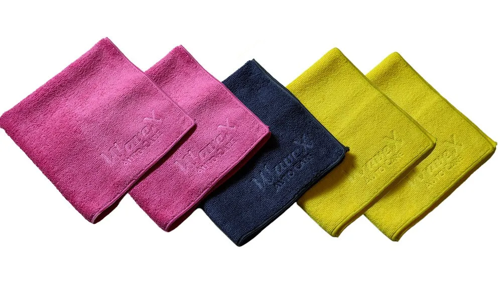 Waterless Car Wash with Microfiber Cloths for Car, Consists of Waterless Car Wash Kit and 5 Premium Microfiber Towels