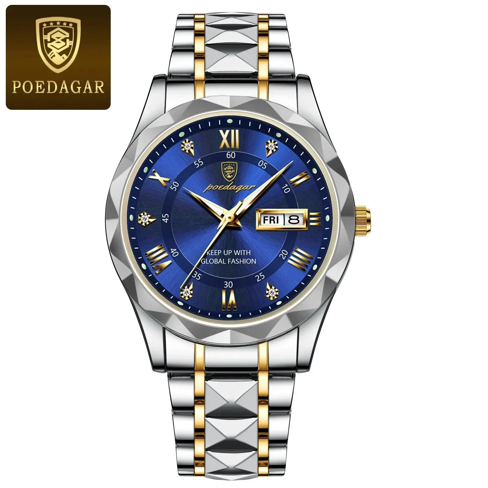 Waterproof Top Brand Luxury Man Wristwatch With Luminous