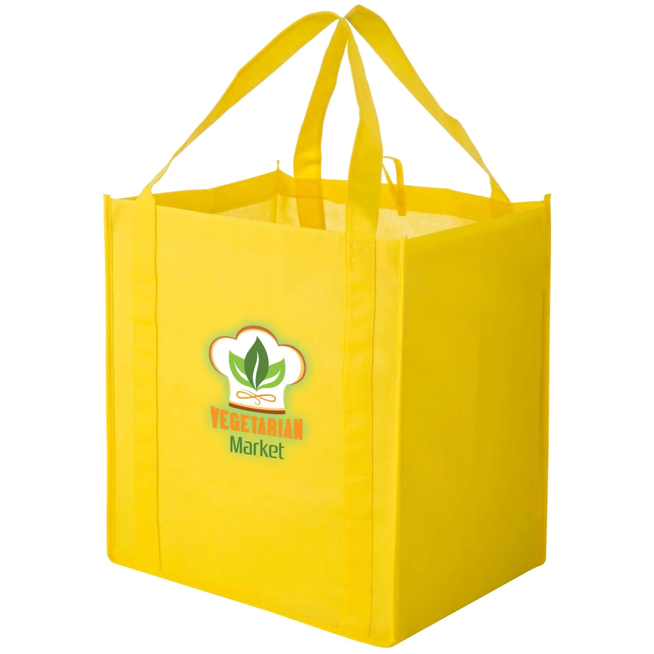 Wholesale HEAVY DUTY NON-WOVEN GROCERY TOTE BAG WITH POLY BOARD INSERT - Y2KG131015