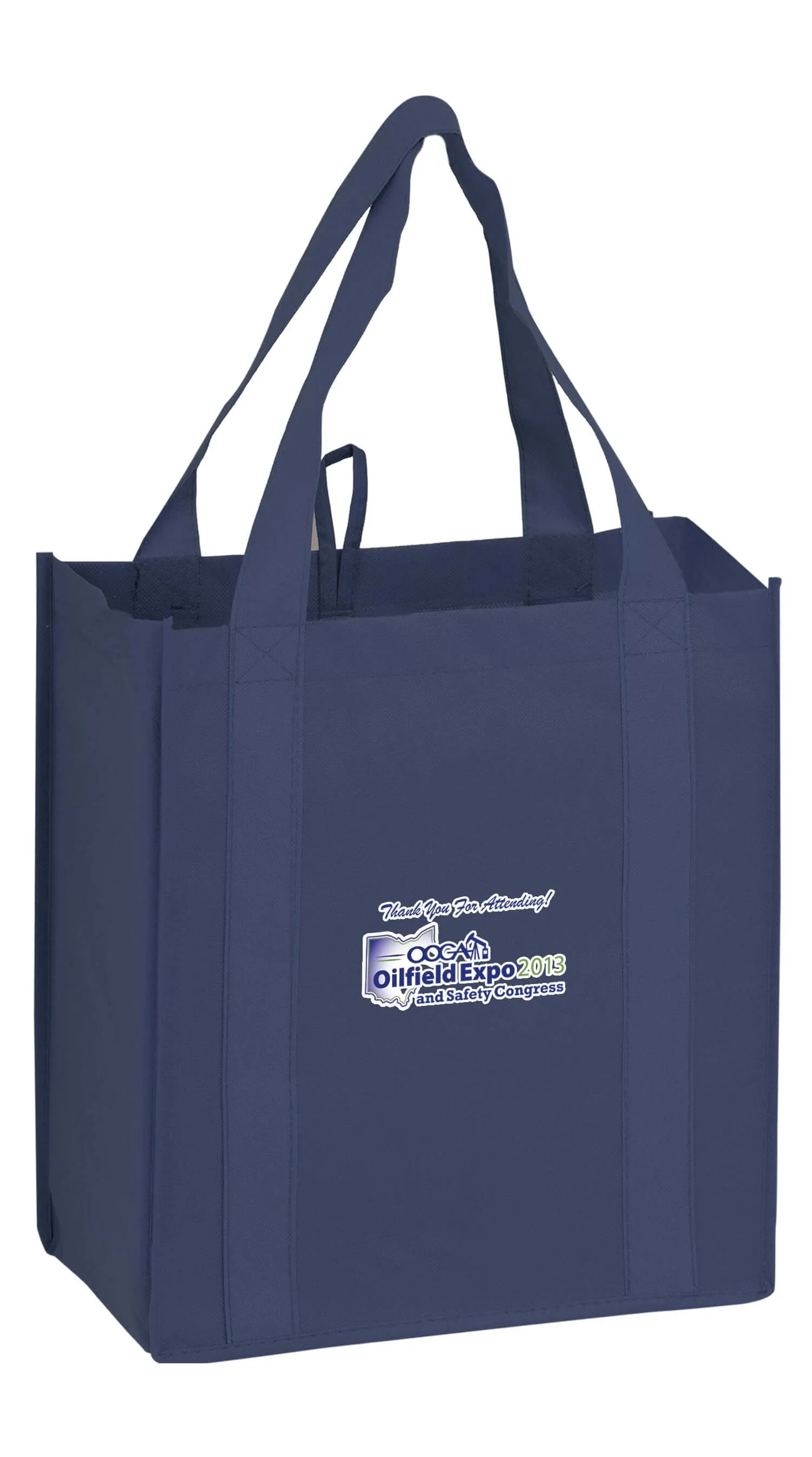 Wholesale HEAVY DUTY NON-WOVEN GROCERY TOTE BAG WITH POLY BOARD INSERT - Y2KG131015