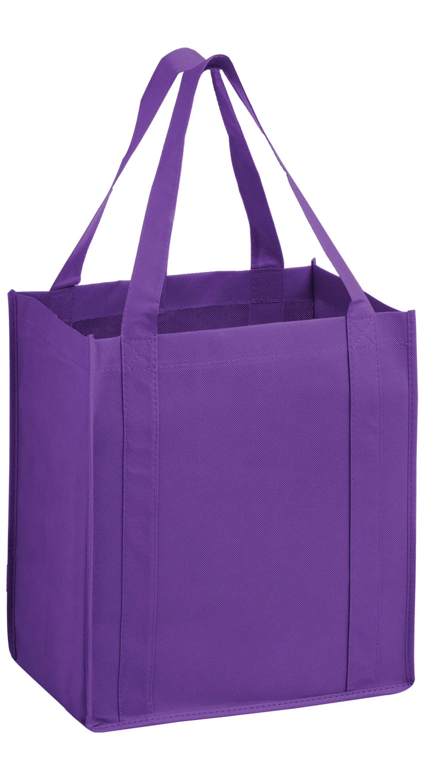 Wholesale HEAVY DUTY NON-WOVEN GROCERY TOTE BAG WITH POLY BOARD INSERT - Y2KG131015