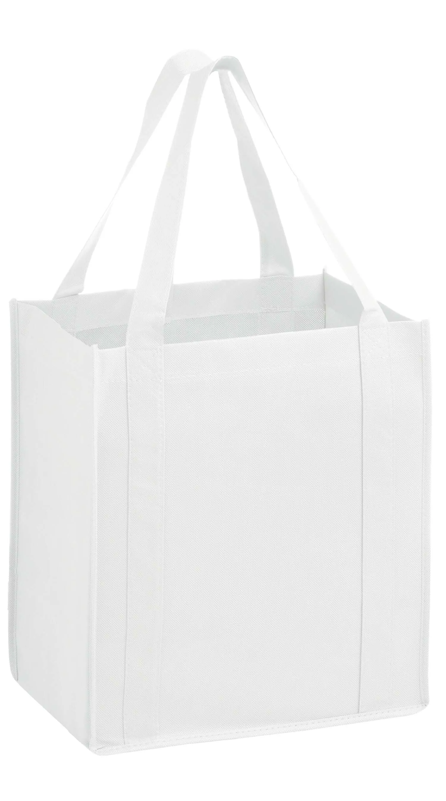 Wholesale HEAVY DUTY NON-WOVEN GROCERY TOTE BAG WITH POLY BOARD INSERT - Y2KG131015