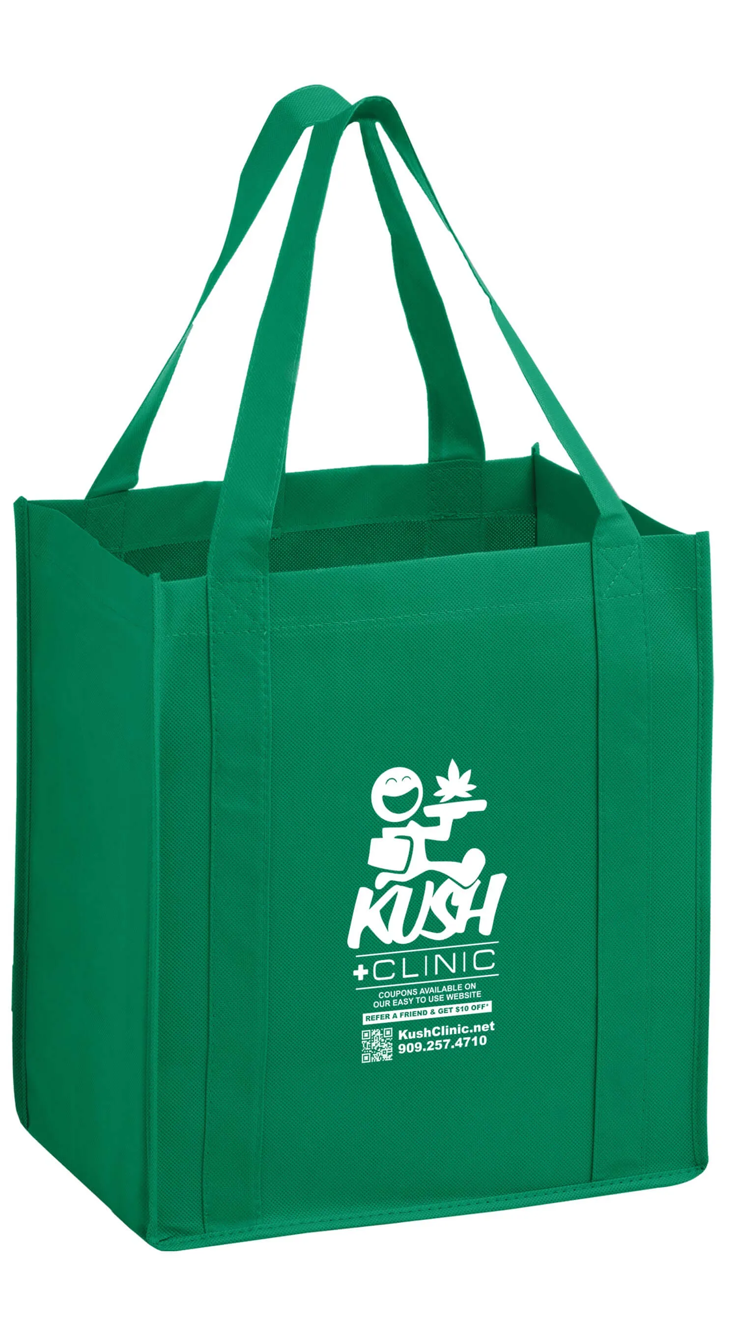 Wholesale HEAVY DUTY NON-WOVEN GROCERY TOTE BAG WITH POLY BOARD INSERT - Y2KG131015