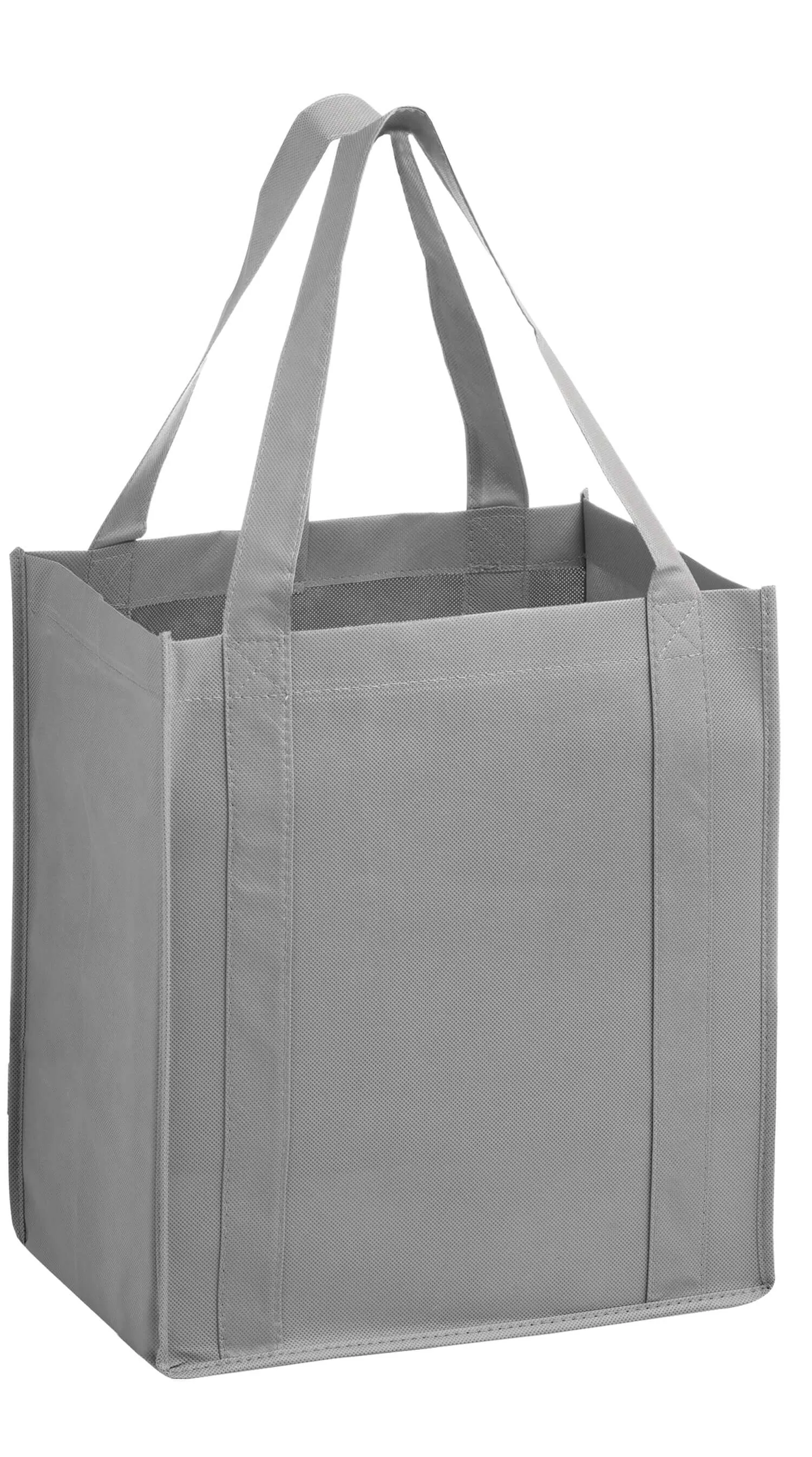 Wholesale HEAVY DUTY NON-WOVEN GROCERY TOTE BAG WITH POLY BOARD INSERT - Y2KG131015