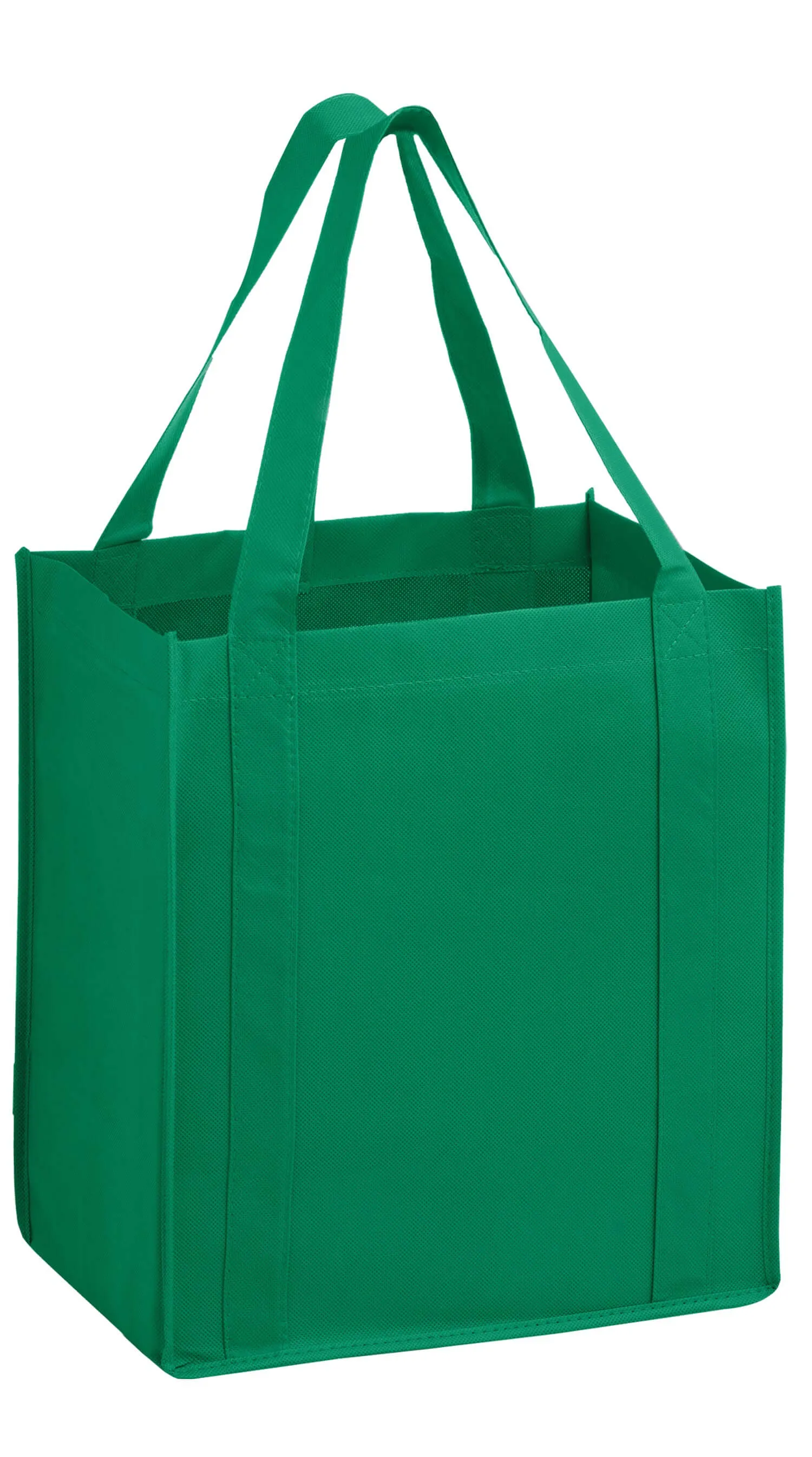 Wholesale HEAVY DUTY NON-WOVEN GROCERY TOTE BAG WITH POLY BOARD INSERT - Y2KG131015