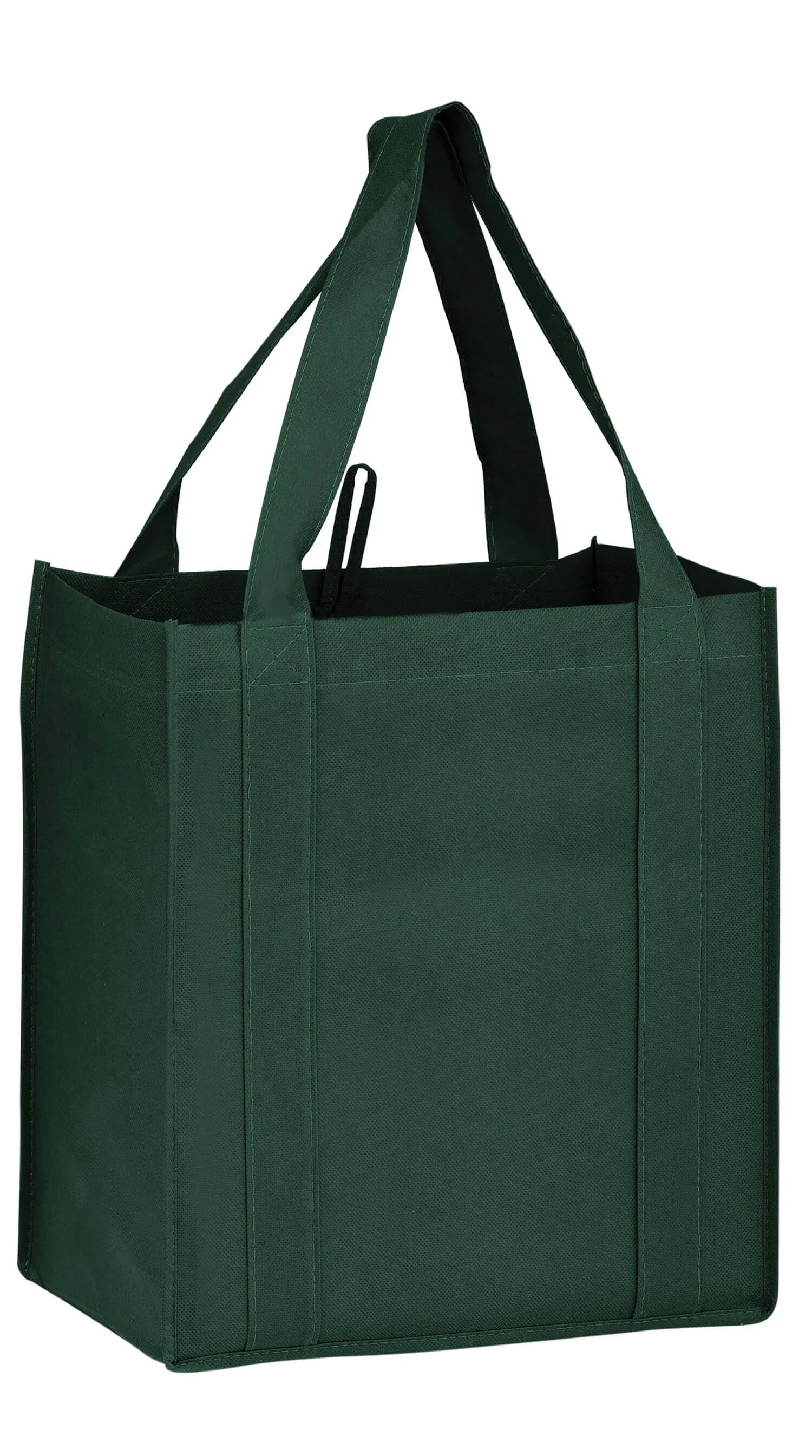 Wholesale HEAVY DUTY NON-WOVEN GROCERY TOTE BAG WITH POLY BOARD INSERT - Y2KG131015