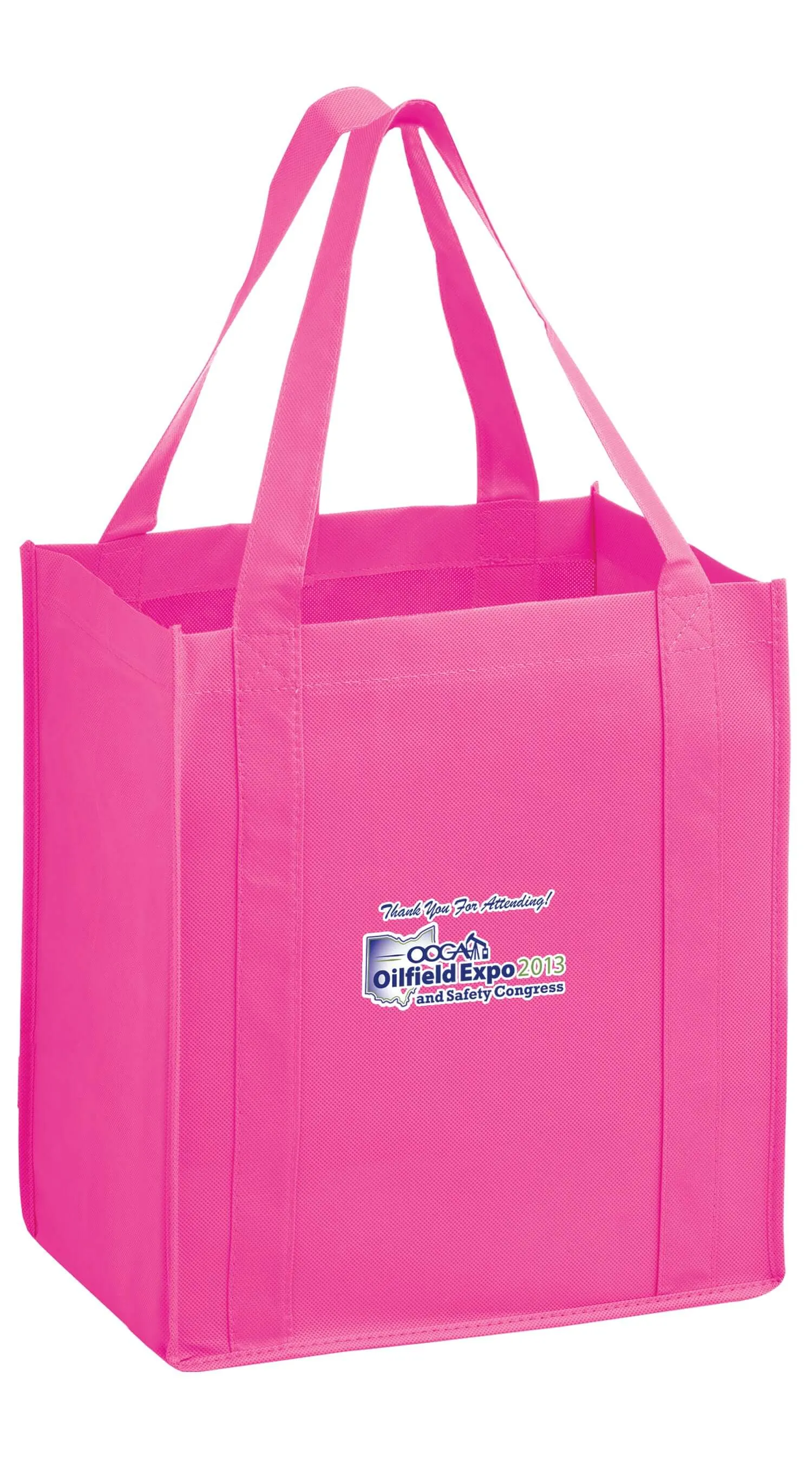 Wholesale HEAVY DUTY NON-WOVEN GROCERY TOTE BAG WITH POLY BOARD INSERT - Y2KG131015