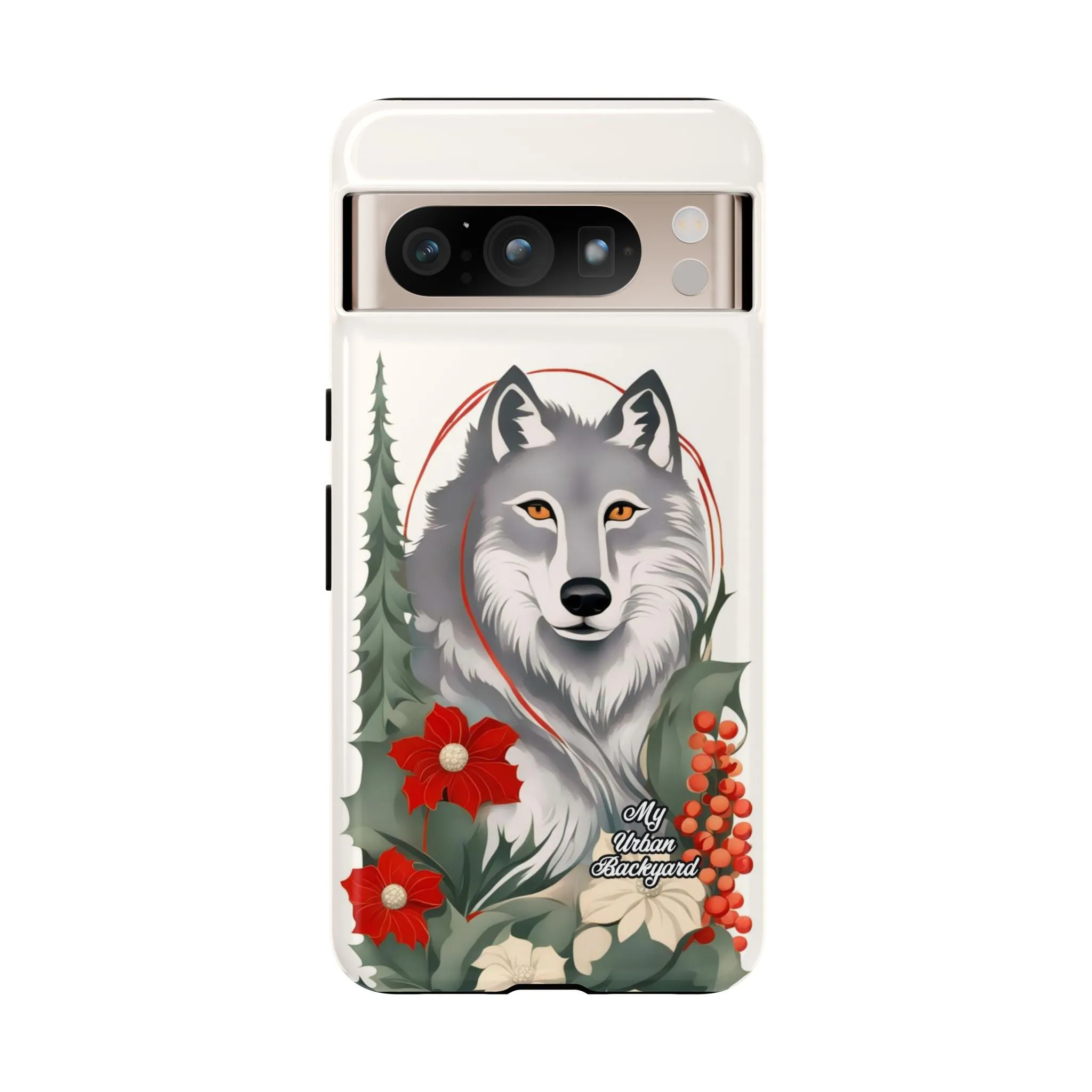 Winter Wolf, Cell Phone Case - Apple, Samsung or Google Pixel