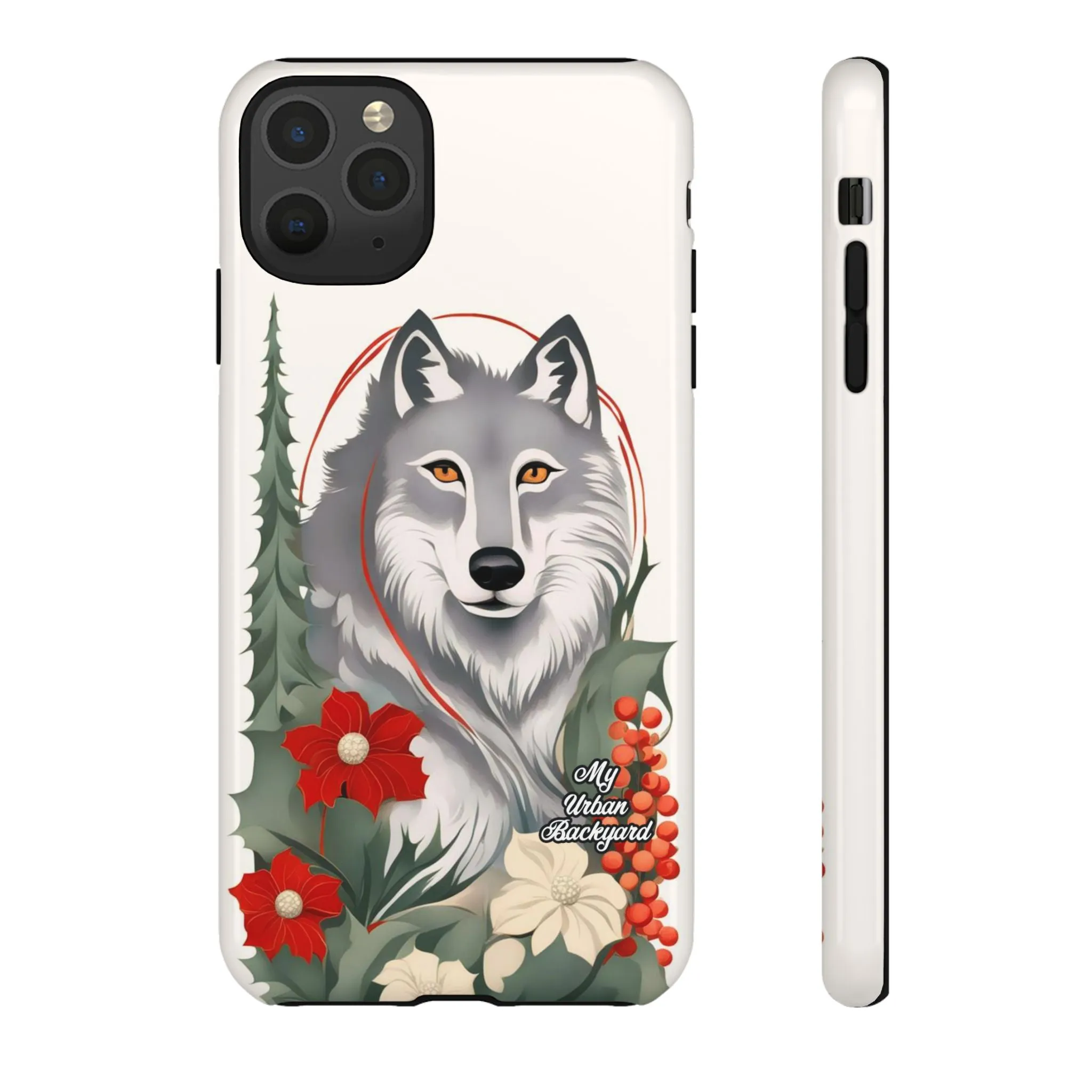 Winter Wolf, Cell Phone Case - Apple, Samsung or Google Pixel