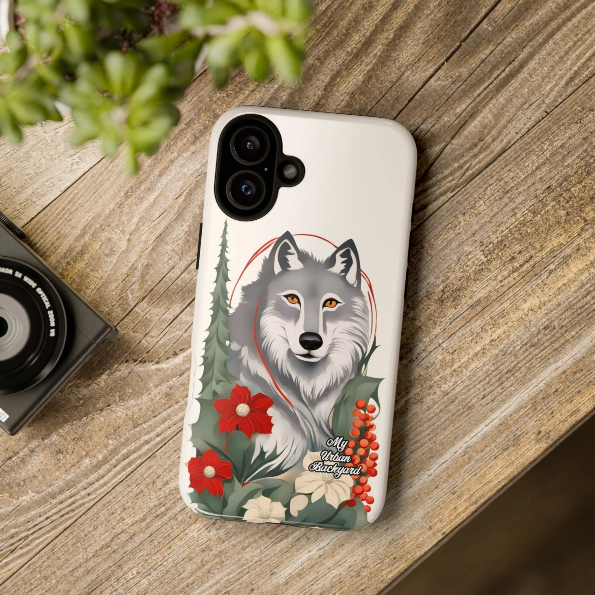 Winter Wolf, Cell Phone Case - Apple, Samsung or Google Pixel