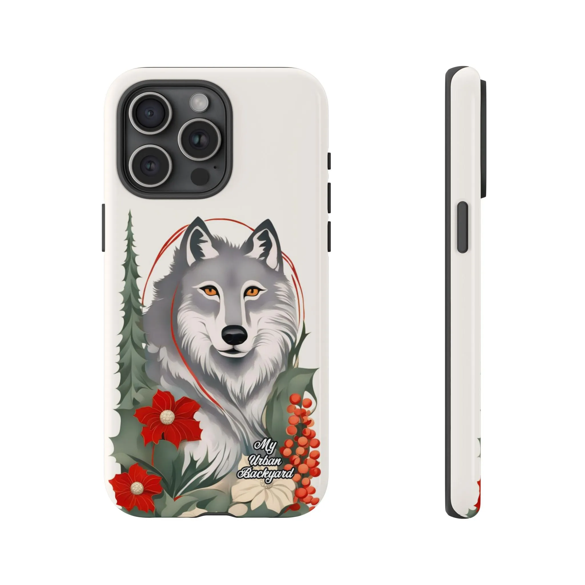 Winter Wolf, Cell Phone Case - Apple, Samsung or Google Pixel