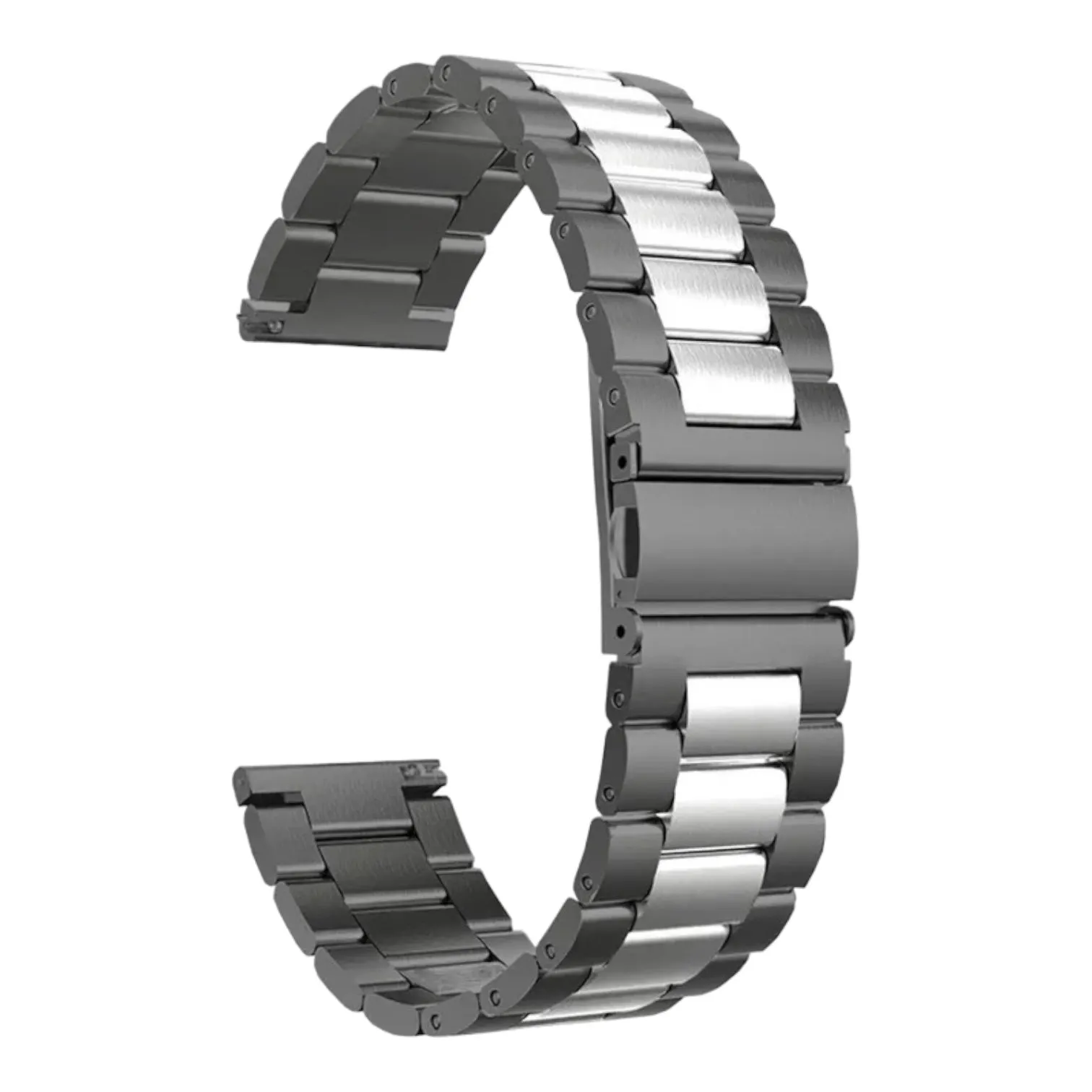 Withings Move & Move ECG Stainless Steel Link Watch Strap