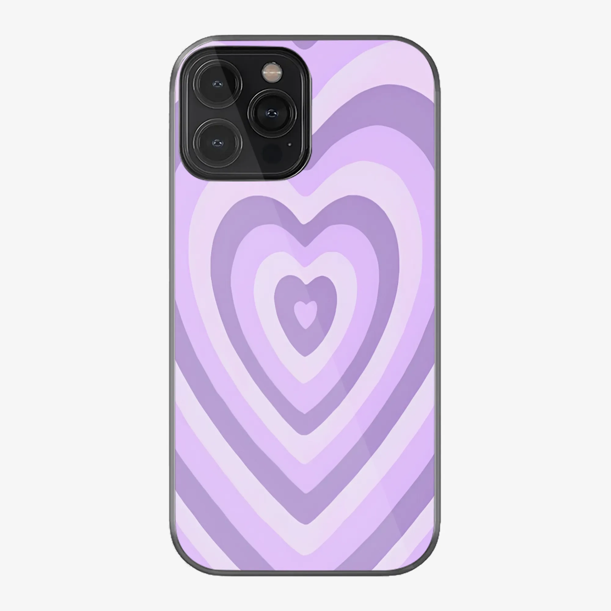 Y2K Purple Hearts Case