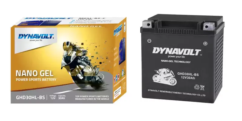 YTX30HL-BS  GHD30HL-BS DYNAVOLT HARLEY DAVIDSON  12V30AH Battery