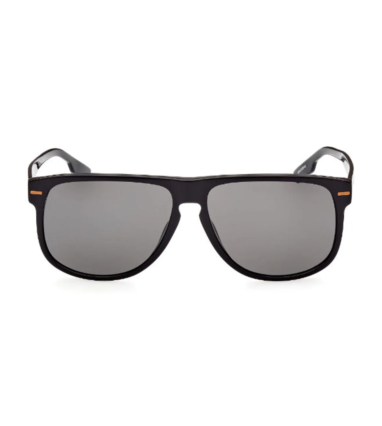 Zegna Men's Smoke Wayfarer Sunglasses