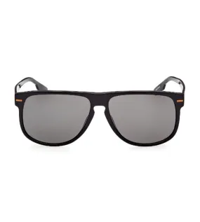 Zegna Men's Smoke Wayfarer Sunglasses