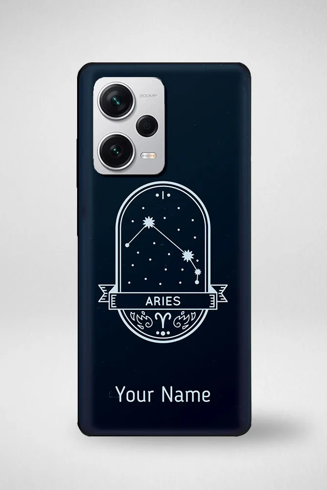 Zodiac Aries Customized Hard Mobile Case - iPhone, Samsung, OnePlus & Xiaomi