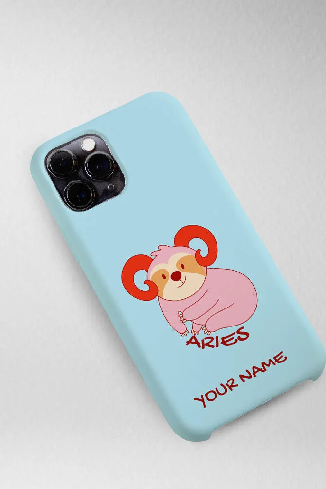 Zodiac Aries Customized Hard Mobile Case - iPhone, Samsung, OnePlus & Xiaomi