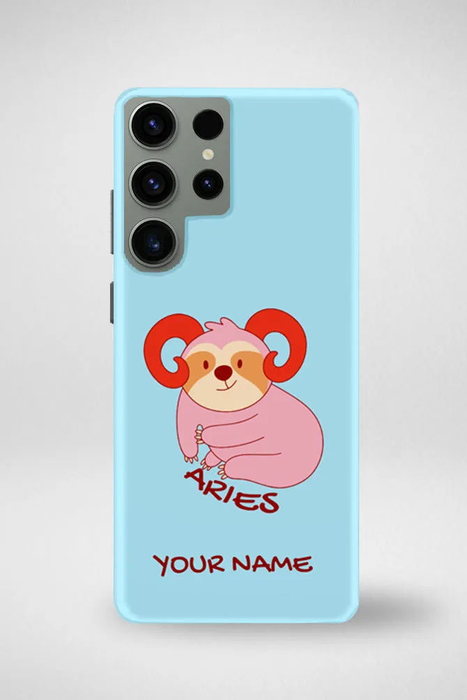 Zodiac Aries Customized Hard Mobile Case - iPhone, Samsung, OnePlus & Xiaomi