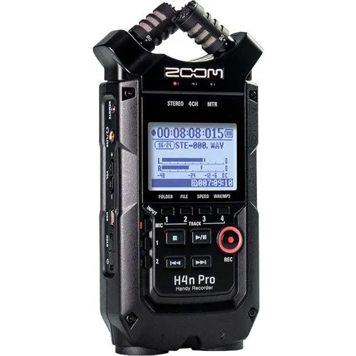 Zoom H4N Pro Handy Recorder Black