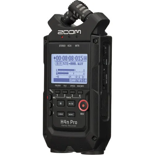 Zoom H4N Pro Handy Recorder Black