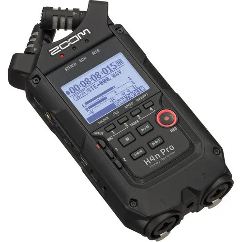 Zoom H4N Pro Handy Recorder Black